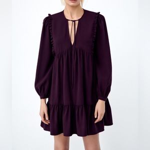 ZARA‎ NWT! PLEATED DRESS
